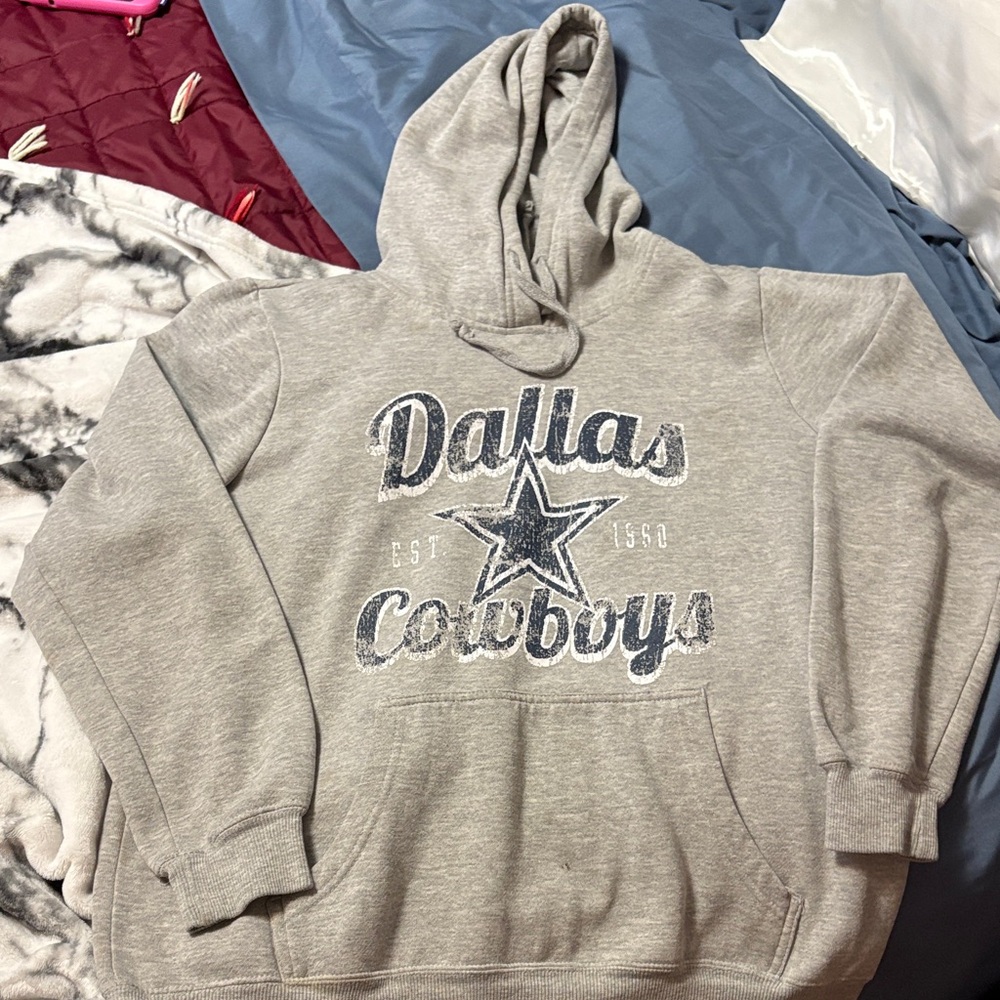 NFL Dallas Cowboys Gray Hoodie